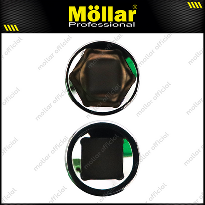 MOLLAR Eco Mata Sok 1/2" 6PT 24 mm