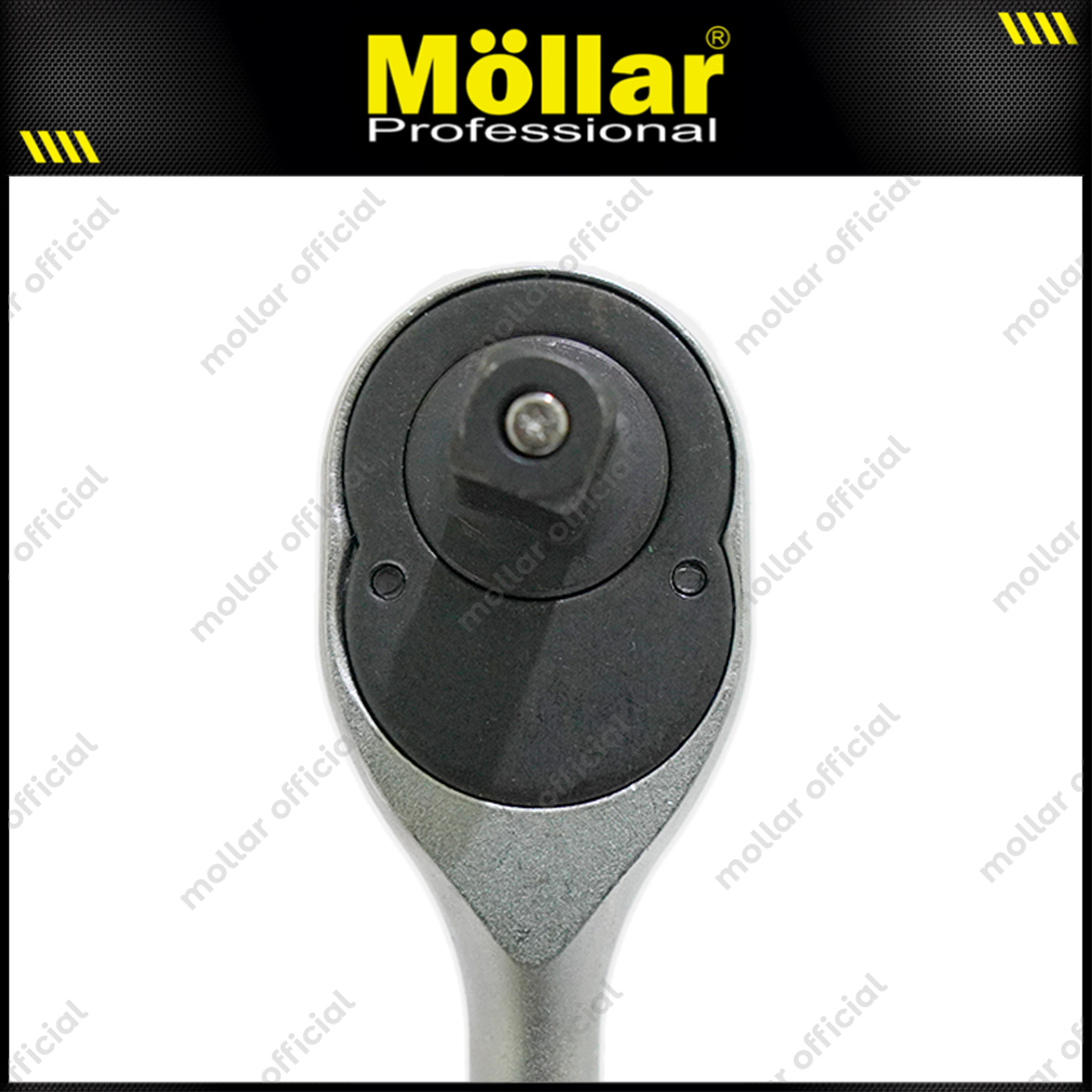 MOLLAR Gagang Sok Rachet 1/2"x24T / Kunci Stang Ratchet
