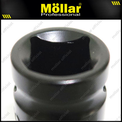 MOLLAR B13670-1 Mata Sok Pendek 1/2" 6PT 8 mm / Deep Socket