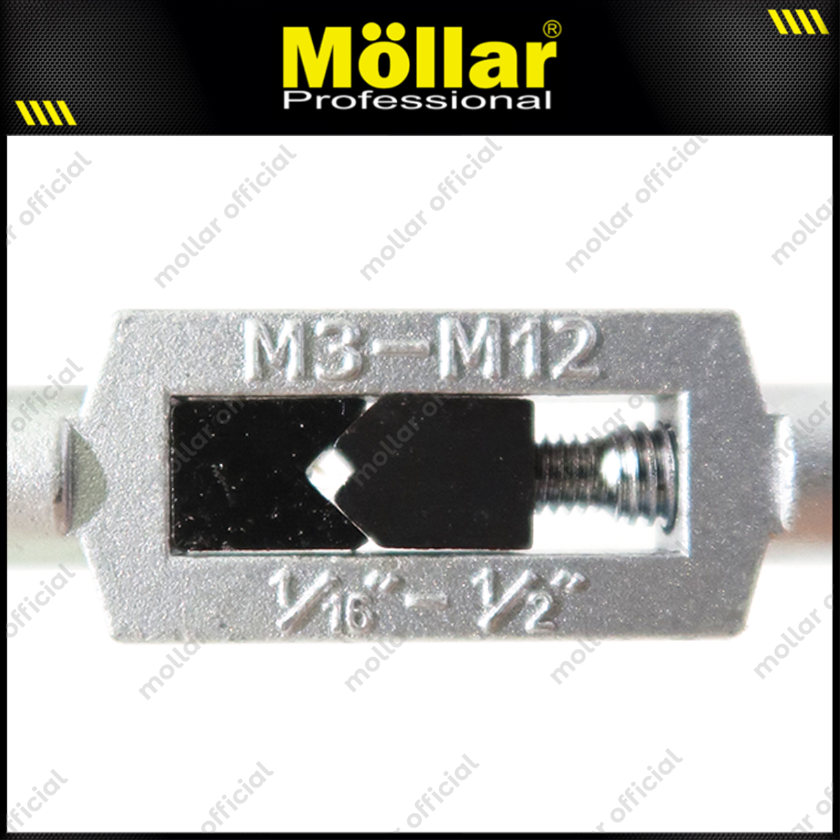 MOLLAR MLR-TS011 Tap Set 11 pcs M3-M12