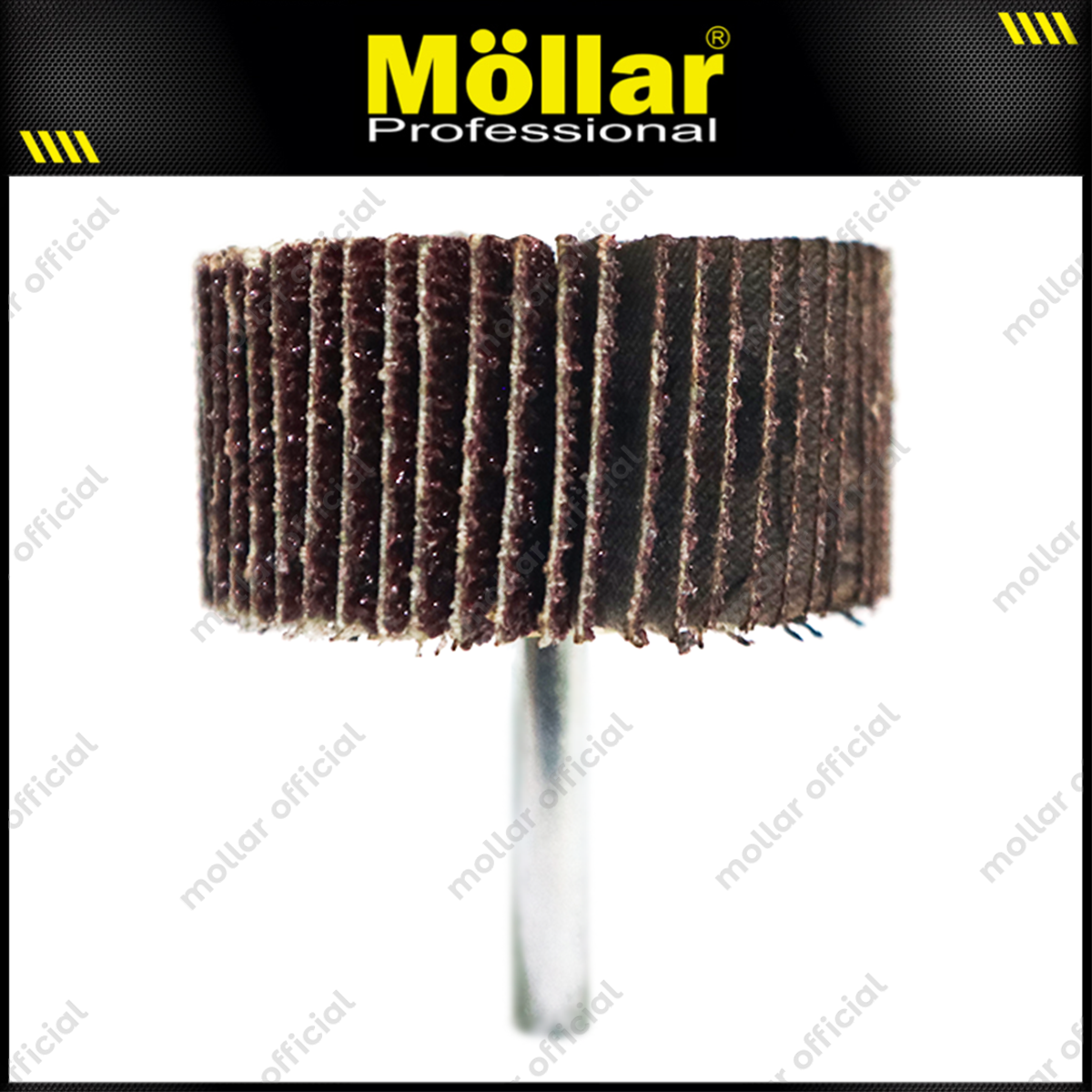 MOLLAR Amplas Flap Wheel Tuner 50x25x6 mm No. 80