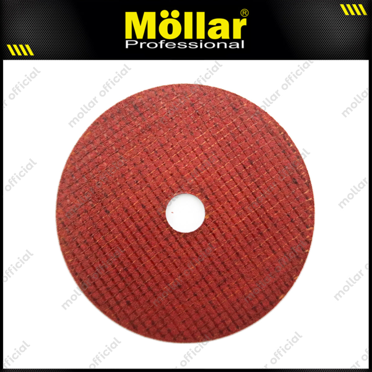 MOLLAR Mata Gerinda Potong Besi 4" Merah / Cutting Wheel Red