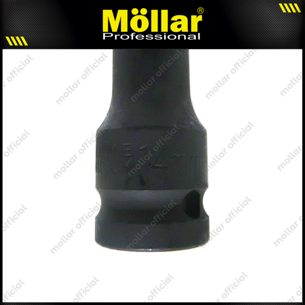 MOLLAR B13680 Mata Sok Impact Panjang Extra Long 128 mm 1/2" 6PT 14 mm