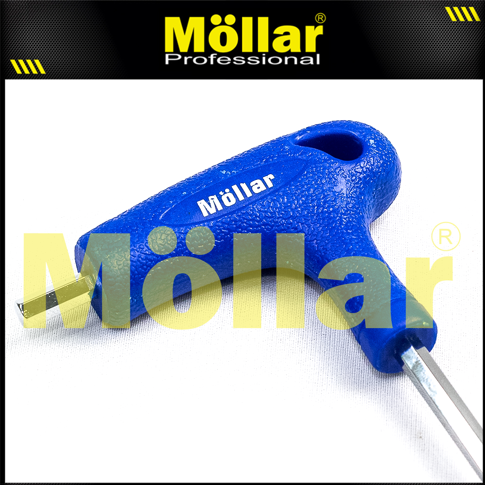 MOLLAR L-HST5M Kunci L Panjang Flat Model T Handle 5 mm