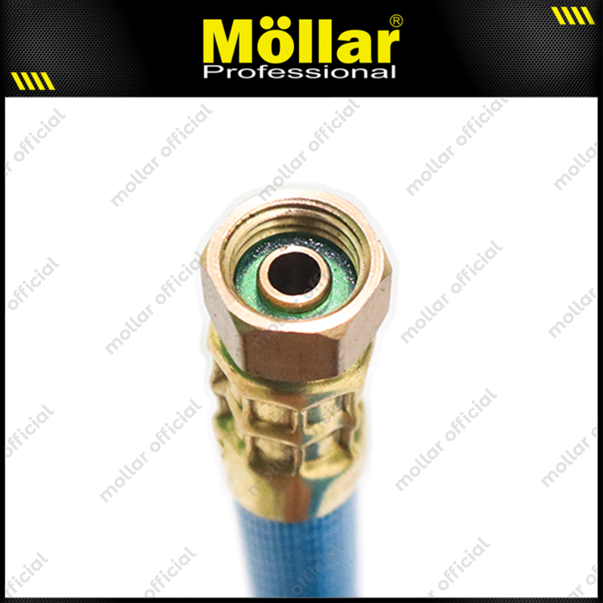 MOLLAR Selang Kompresor Biru 7 Layer 400 bar Panjang 50 meter