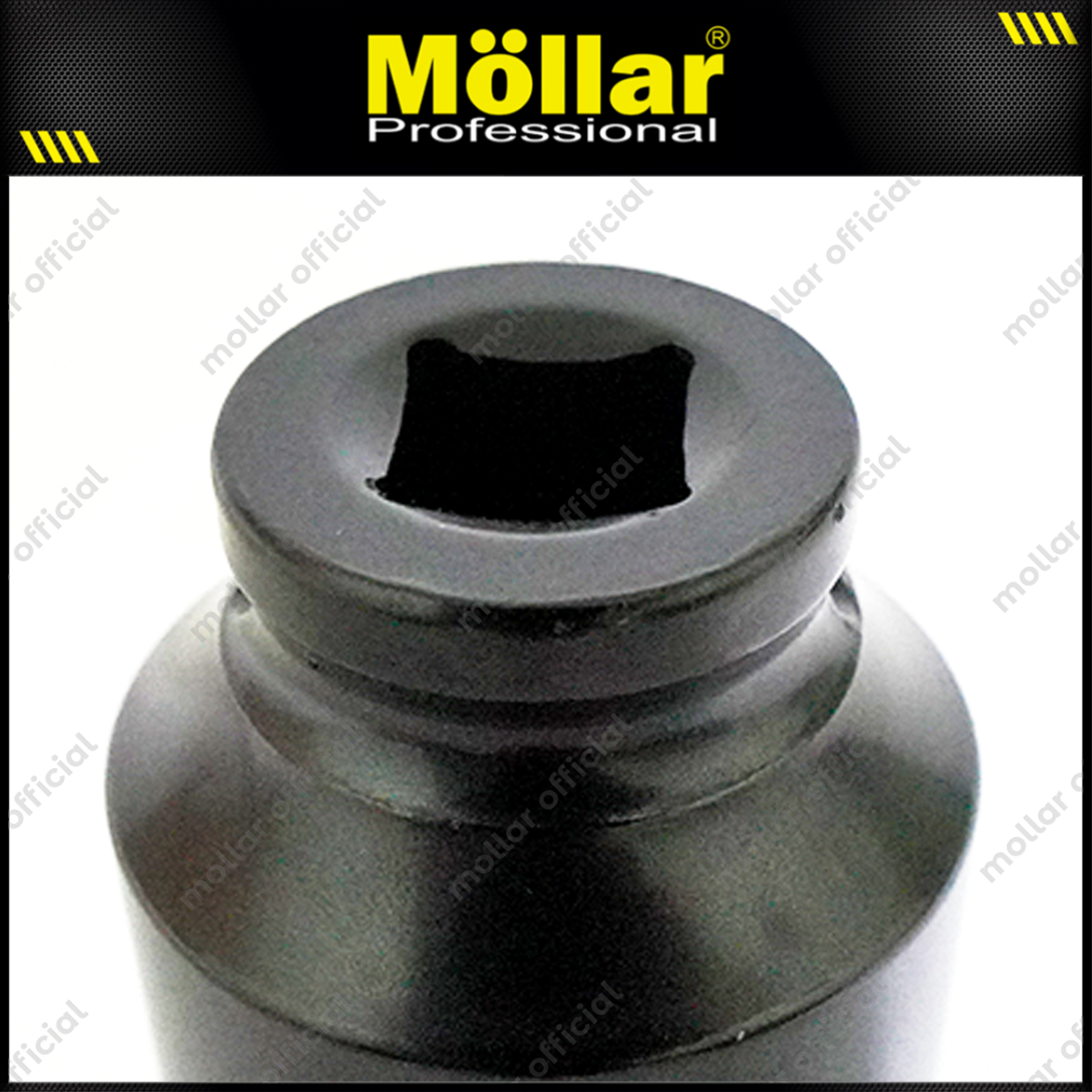 MOLLAR B13660 Mata Sok Panjang 1/2" 6PT 30 mm / Deep Socket