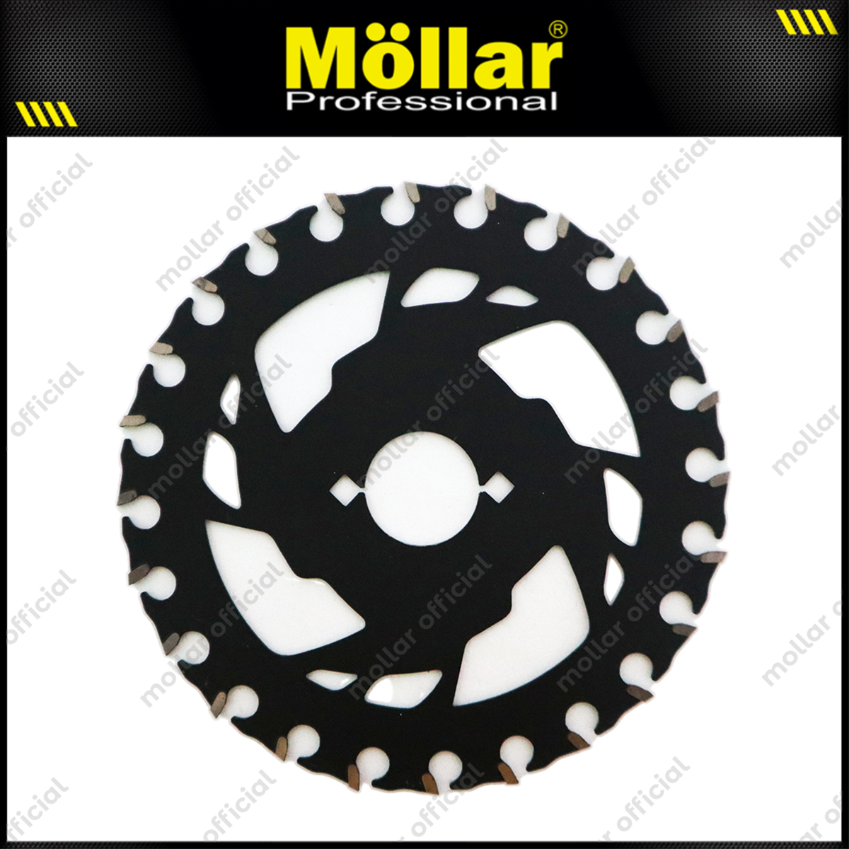 MOLLAR LFSB4110 Mata Gerinda Potong Kayu 4"x24T / Light Fast Framing Saw Blade