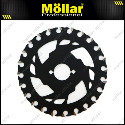 MOLLAR LFSB4110 Mata Gerinda Potong Kayu 4"x24T / Light Fast Framing Saw Blade