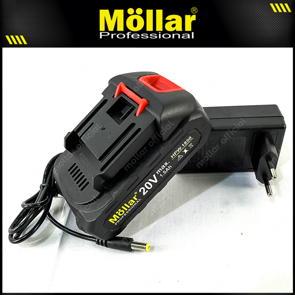 MOLLAR CD-HPW1850 Mesin Jet Cleaner Baterai 21V