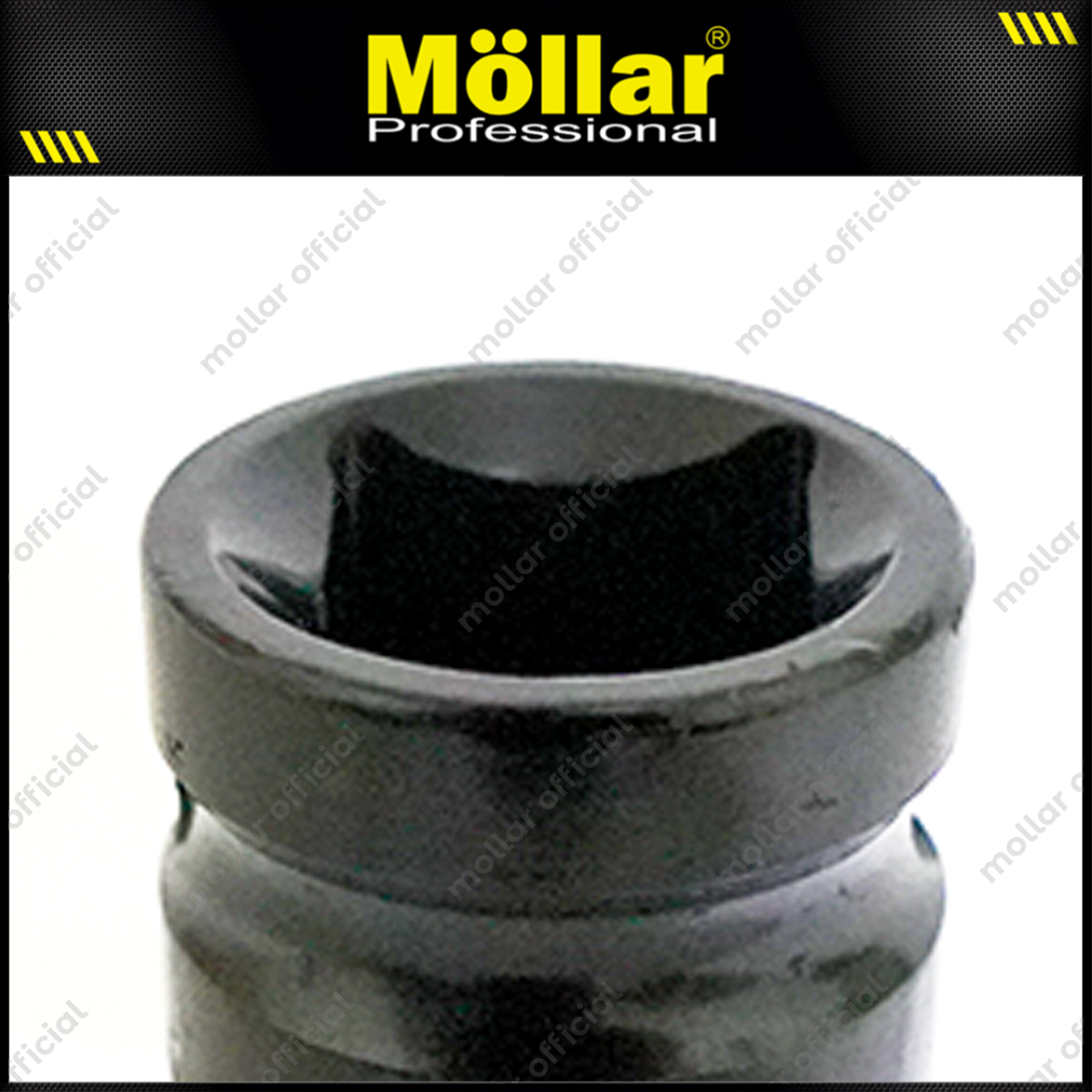 MOLLAR B13660 Mata Sok Panjang 1/2" 6PT 12 mm / Deep Socket