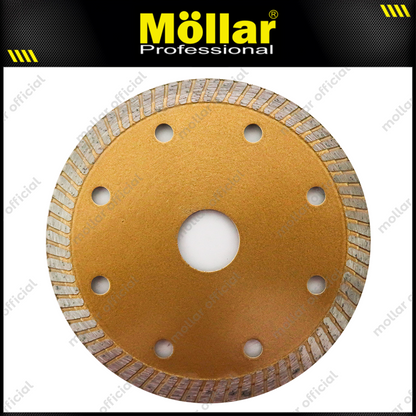 MOLLAR Mata Potong Keramik Turbo Gold 4" / Diamond Wheel