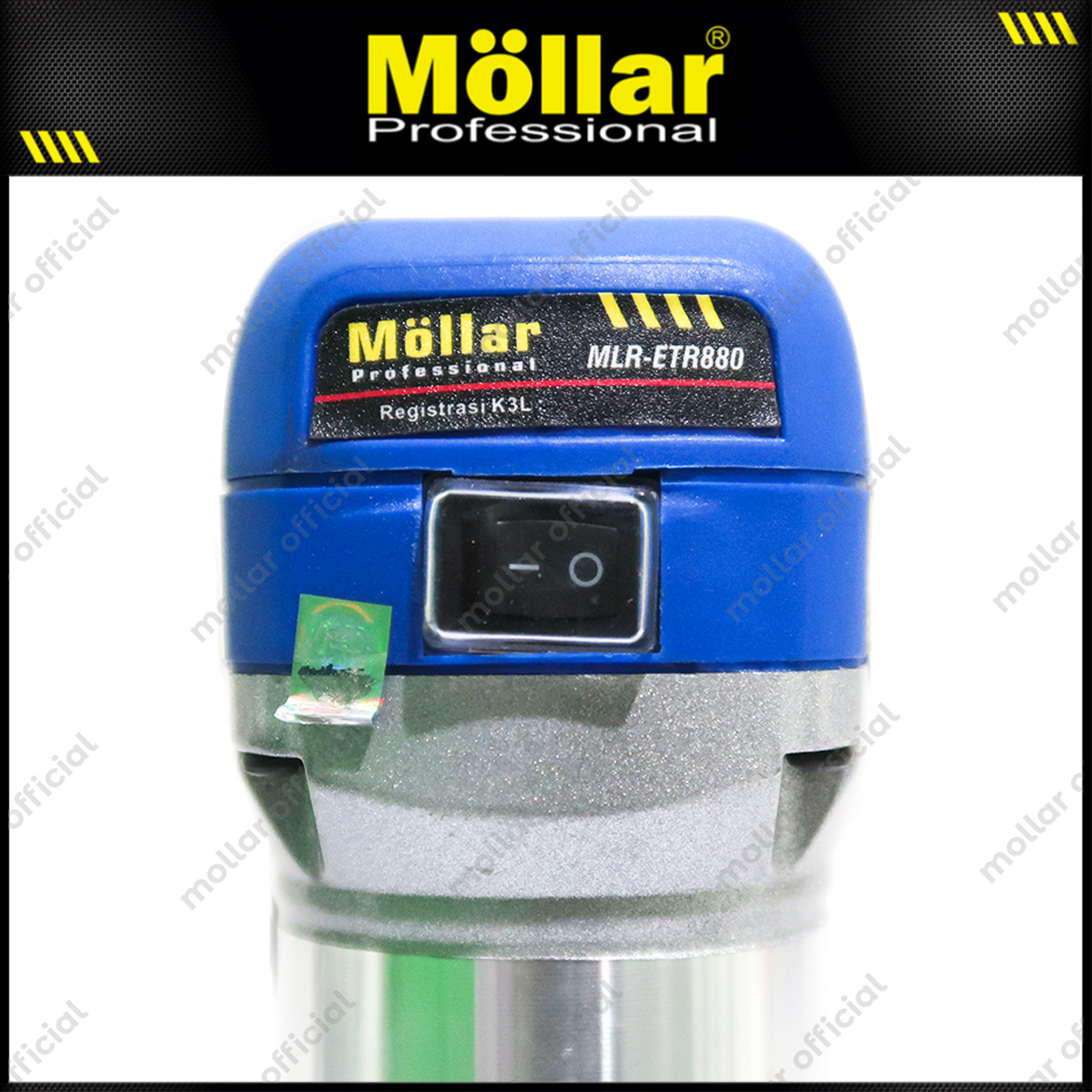 MOLLAR ETR880 Mesin Profil Kayu Listrik 3 in 1 / Wood Trimmer & Router