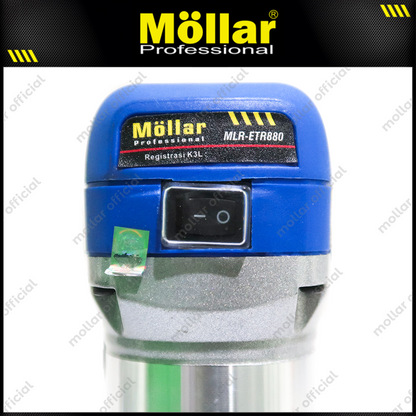 MOLLAR ETR880 Mesin Profil Kayu Listrik 3 in 1 / Wood Trimmer & Router