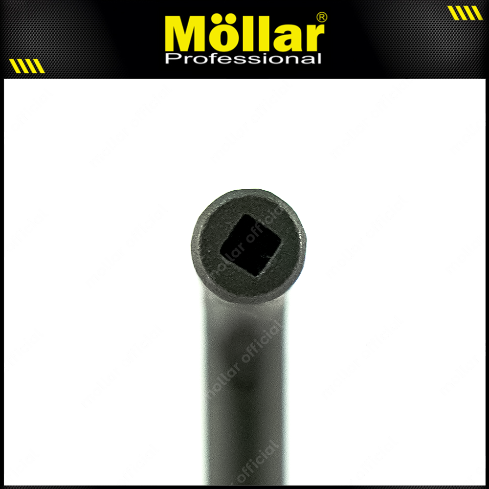 MOLLAR MLR-69012107 Kunci Stel Klep Motor Panjang D8-130L Hitam