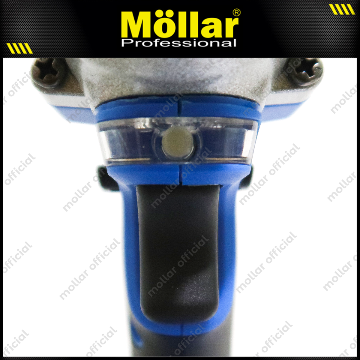 MOLLAR CIW20350 Mesin Buka Baut Mobil 1 Baterai 20V / Cordless Impact Wrench