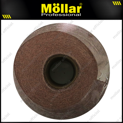BRABUS No. 100 Amplas Roll 45 Meter Kain Abrasive Cloth Kayu Tembok