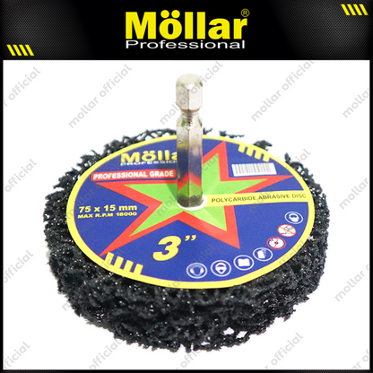 MOLLAR MLR-PADISC75 Mata Bor Penghapus Cat 3" / Paint Remover