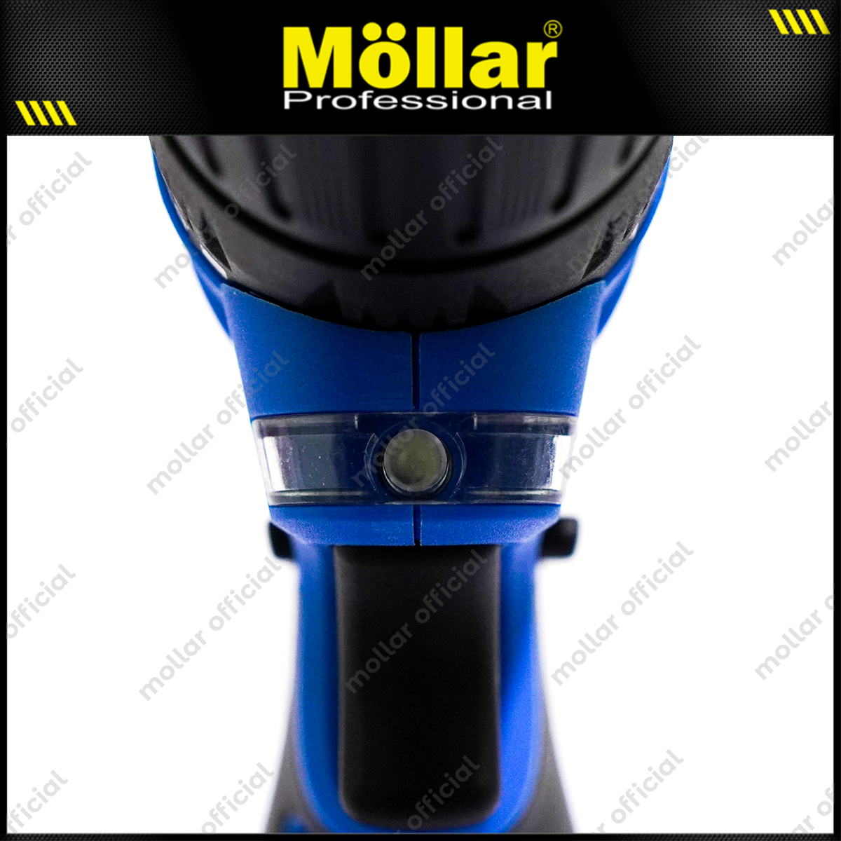 MOLLAR CD12300 Mesin Bor Baterai 12V Brushless / Cordless Drill