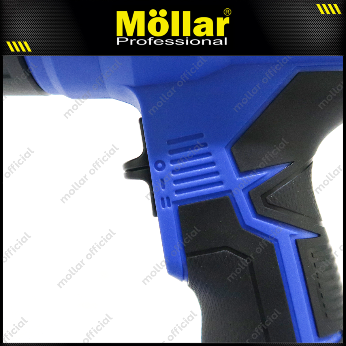 MOLLAR CHG20800-U POLOSAN Cordless Hot Gun 20V Tanpa Baterai & Charger