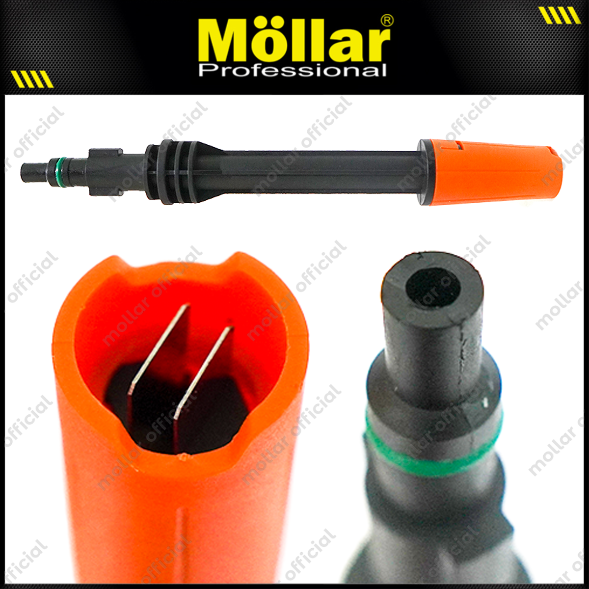MOLLAR CD-HPW20300 Mesin Jet Cleaner Cordless Baterai 20V