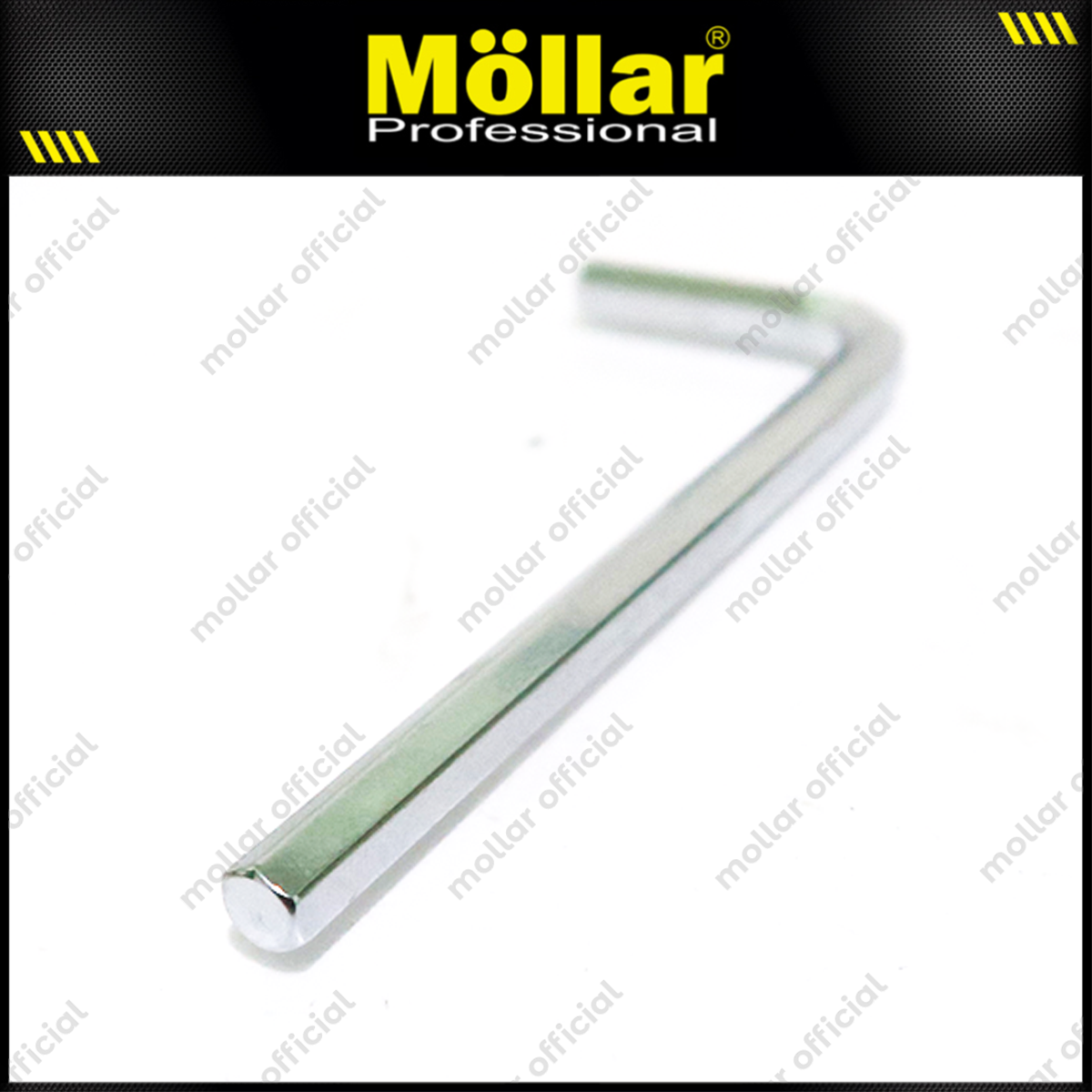 MOLLAR 10 Pcs 5 Mm Flat Kunci L Pendek Short Hex Key Wrench Hexagonal