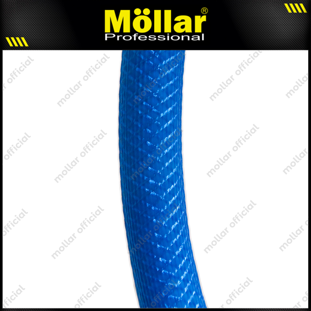 MOLLAR Selang Kompresor Biru 7 Layer 400 bar Panjang 100 meter