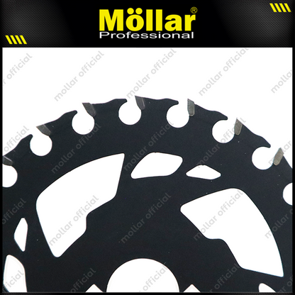 MOLLAR LFSB4110 Mata Gerinda Potong Kayu 4"x24T / Light Fast Framing Saw Blade