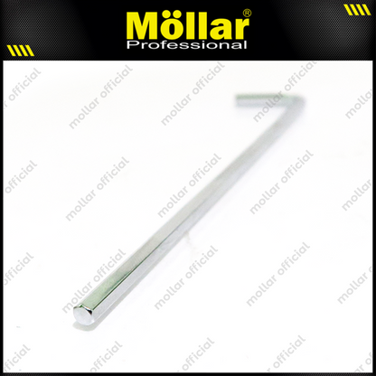 MOLLAR 10 Pcs 4 Mm Flat Kunci L Panjang Long Hex Key Wrench Hexagonal