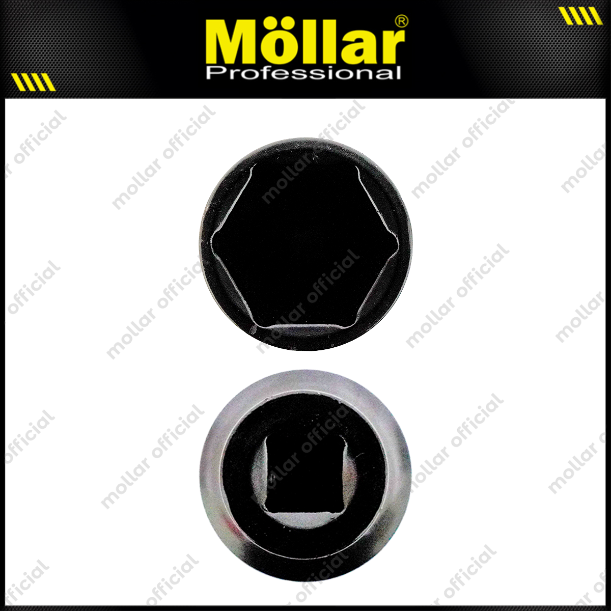 MOLLAR B13660 Mata Sok Panjang 1/2" 6PT 27 mm / Deep Socket