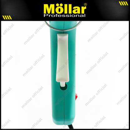 [PAKET] MOLLAR Glue Gun 20 Watt Biru & 10 Pcs Refill Lilin Lem Tembak