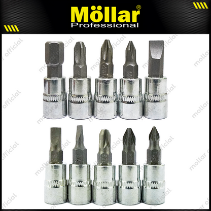 MOLLAR B13658 Kunci Sok Set 46 pcs Box Plastik
