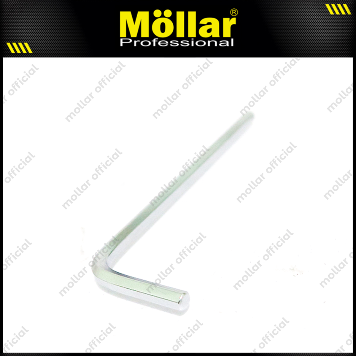 MOLLAR 10 Pcs 3 Mm Flat Kunci L Pendek Short Hex Key Wrench Hexagonal