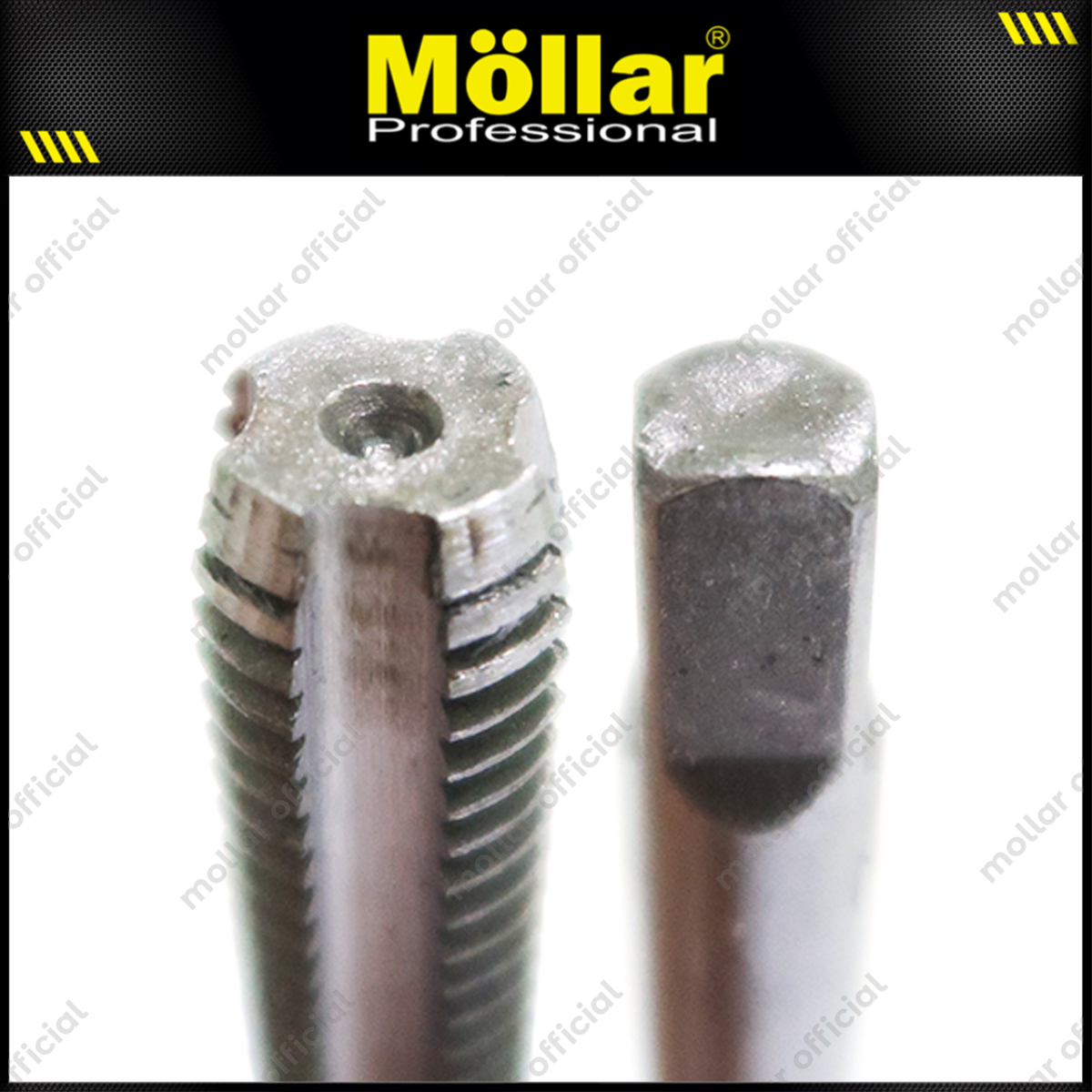 MOLLAR MLR-TS011 Tap Set 11 pcs M3-M12