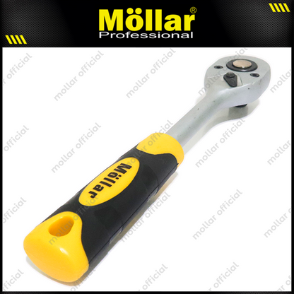 MOLLAR Gagang Sok Rachet 1/2"x24T / Kunci Stang Ratchet