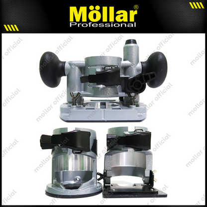 MOLLAR ETR880 Mesin Profil Kayu Listrik 3 in 1 / Wood Trimmer & Router