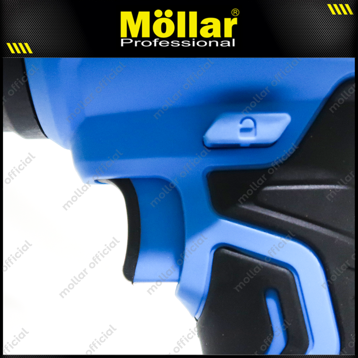 MOLLAR CHG20880-U POLOSAN Cordless Hot Gun Digital 20V Tanpa Baterai & Charger