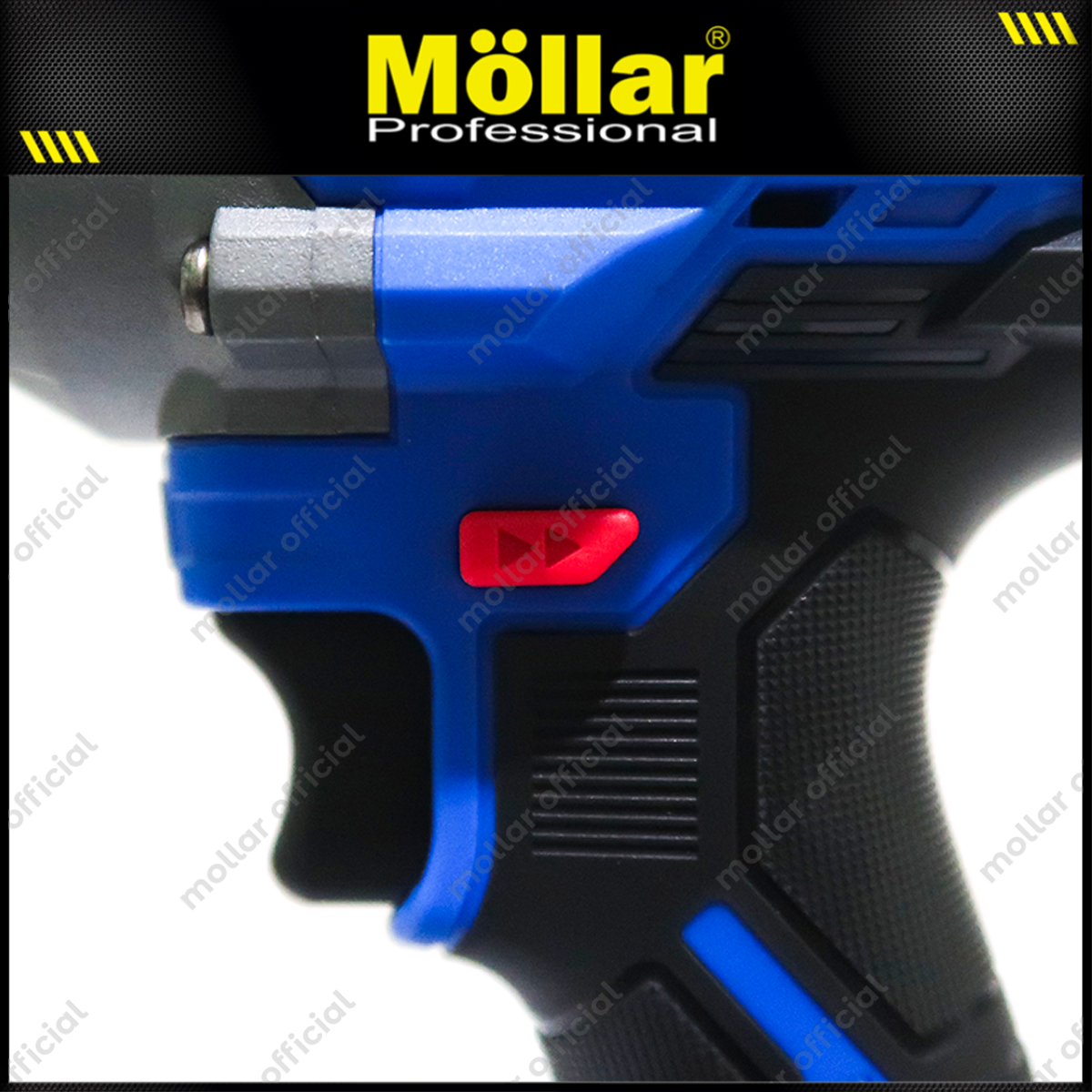 MOLLAR CIW20500 Mesin Buka Baut Truk Baterai 20V / Cordless Impact Wrench