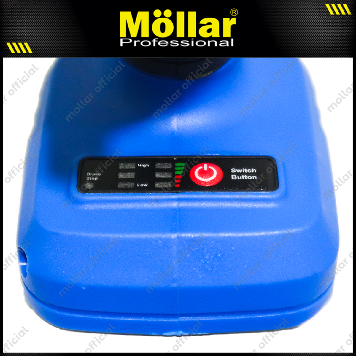 MOLLAR CIW20500 Mesin Buka Baut Truk Baterai 20V / Cordless Impact Wrench