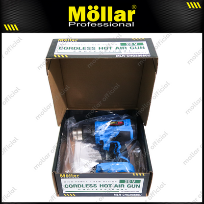 MOLLAR CHG20880-U POLOSAN Cordless Hot Gun Digital 20V Tanpa Baterai & Charger