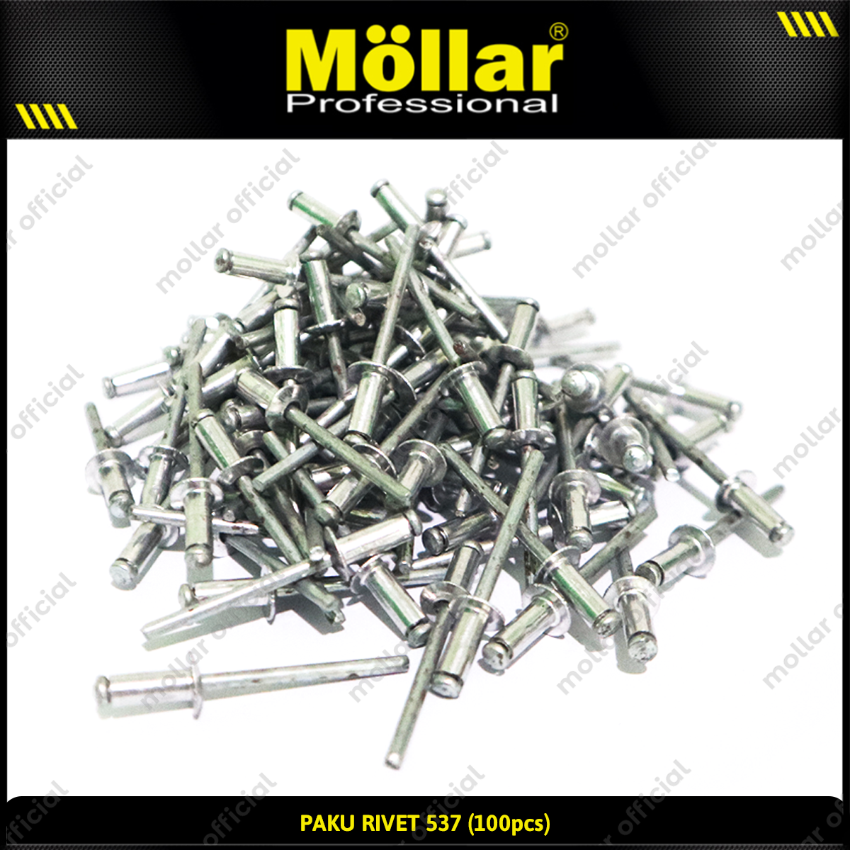 MOLLAR 93-142 Paku Rivet 537 - 100 pcs