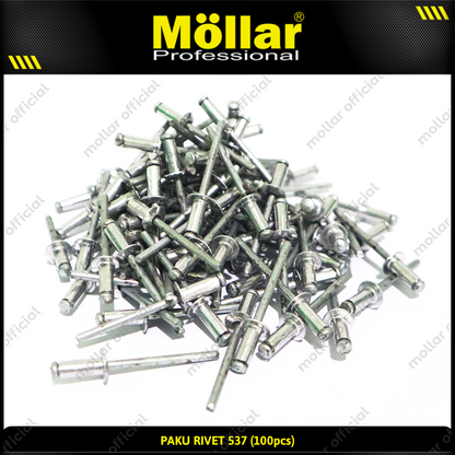MOLLAR 93-142 Paku Rivet 537 - 100 pcs