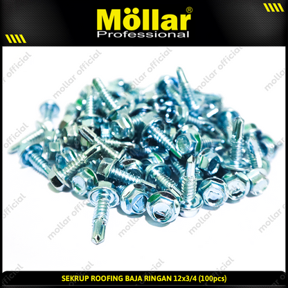 MOLLAR 93-004 Baja Ringan 12 x 3/4 - 100 pcs