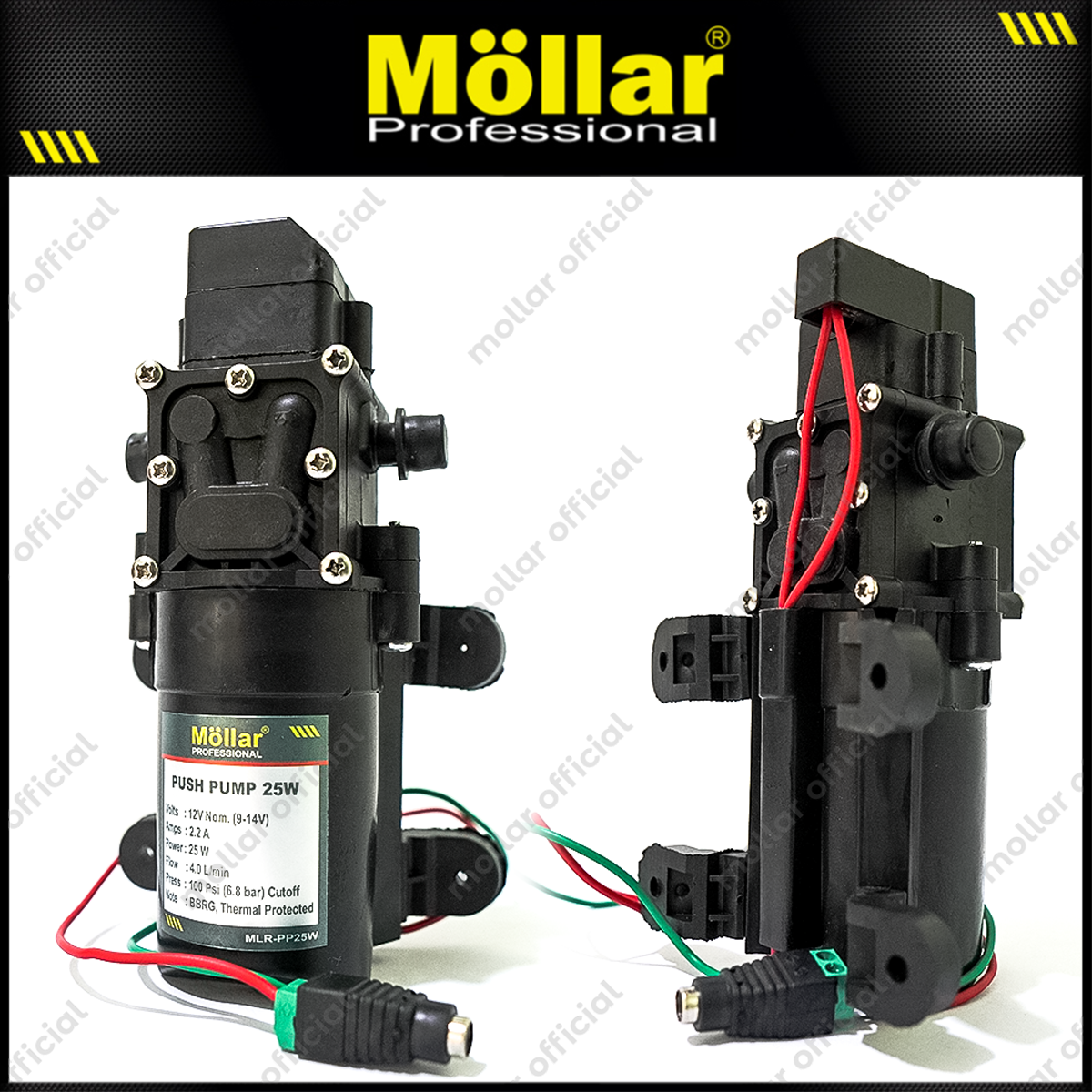 MOLLAR PP25M Pompa DC 12V Sprayer / Push Pump