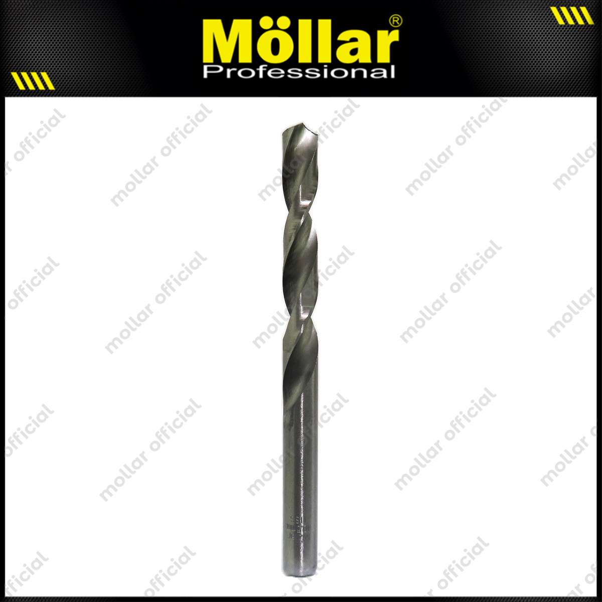MOLLAR Mata Bor Besi HSS Putih 10.5 mm