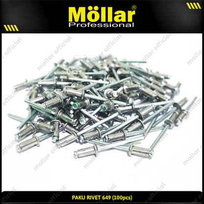 MOLLAR 93-147 Paku Rivet 649 - 100 pcs