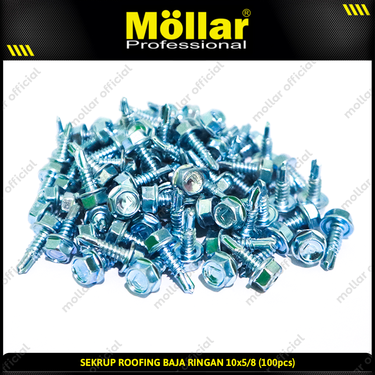 MOLLAR 93-002 Baja Ringan 10 x 5/8 - 100 pcs