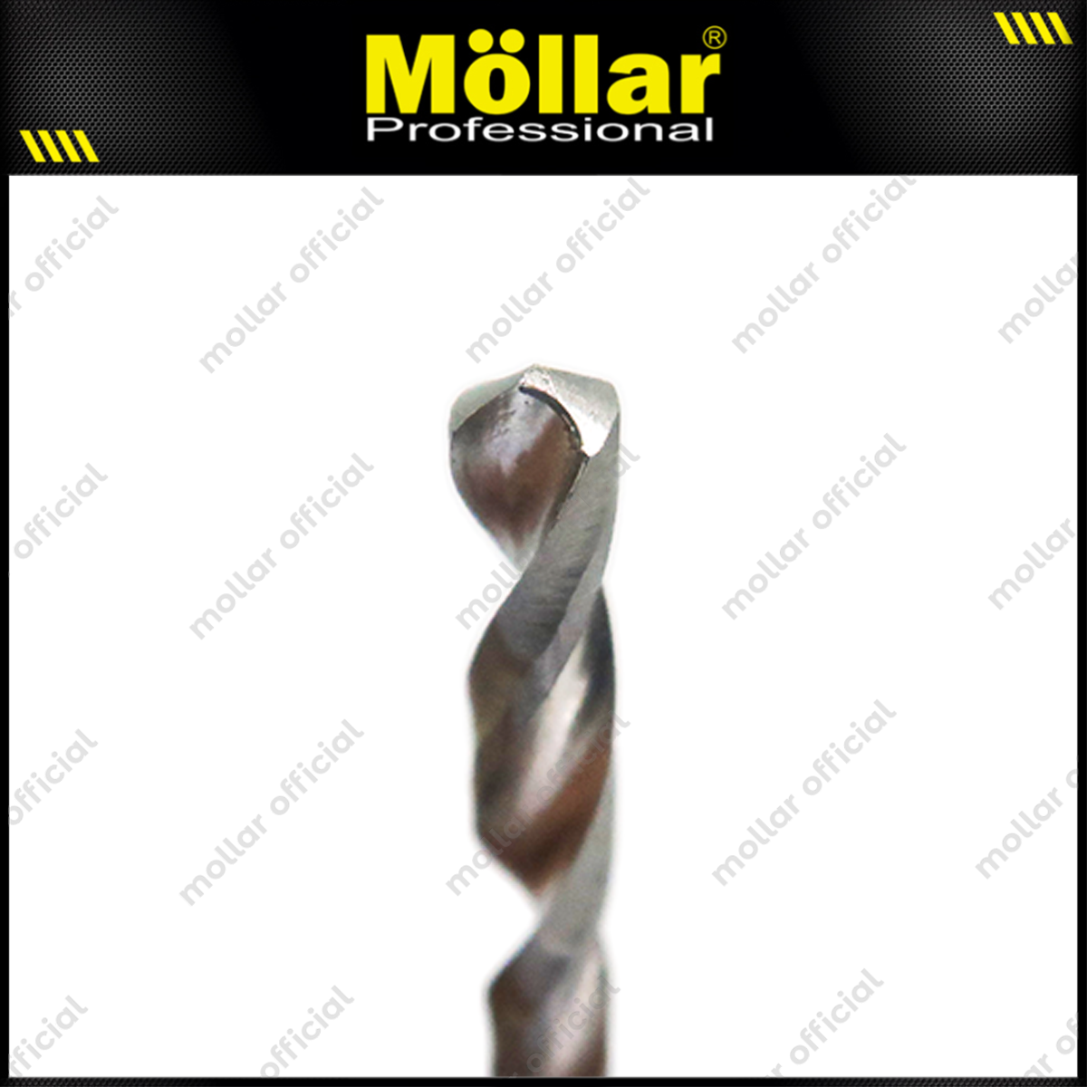 MOLLAR Mata Bor Besi HSS Putih 5 mm