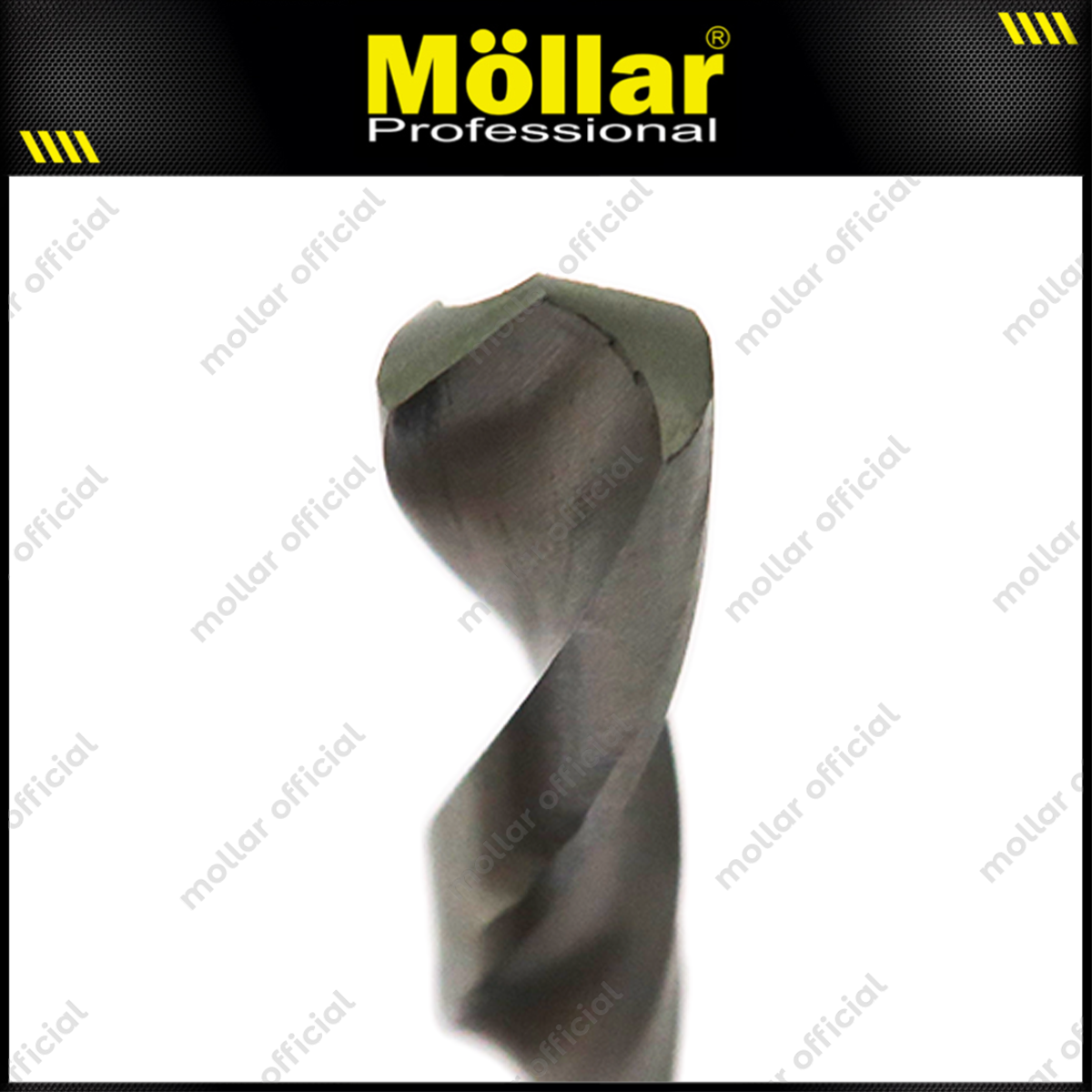 MOLLAR Mata Bor Besi HSS Putih 10.5 mm