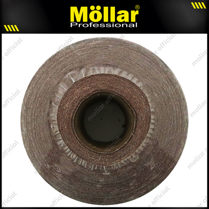 BRABUS No. 120 Amplas Roll 45 Meter Kain Abrasive Cloth Kayu Tembok