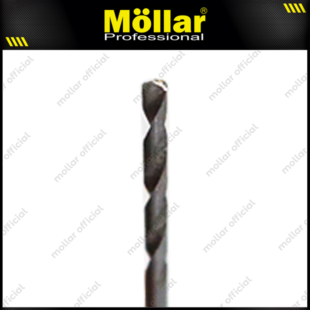 MOLLAR Mata Bor Besi HSS Putih 1 mm